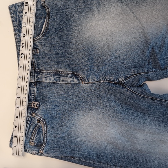 Vintage Michael Kors Straight Leg Cassic Blue Women's Jeans Size 8 - Picture 6 of 7